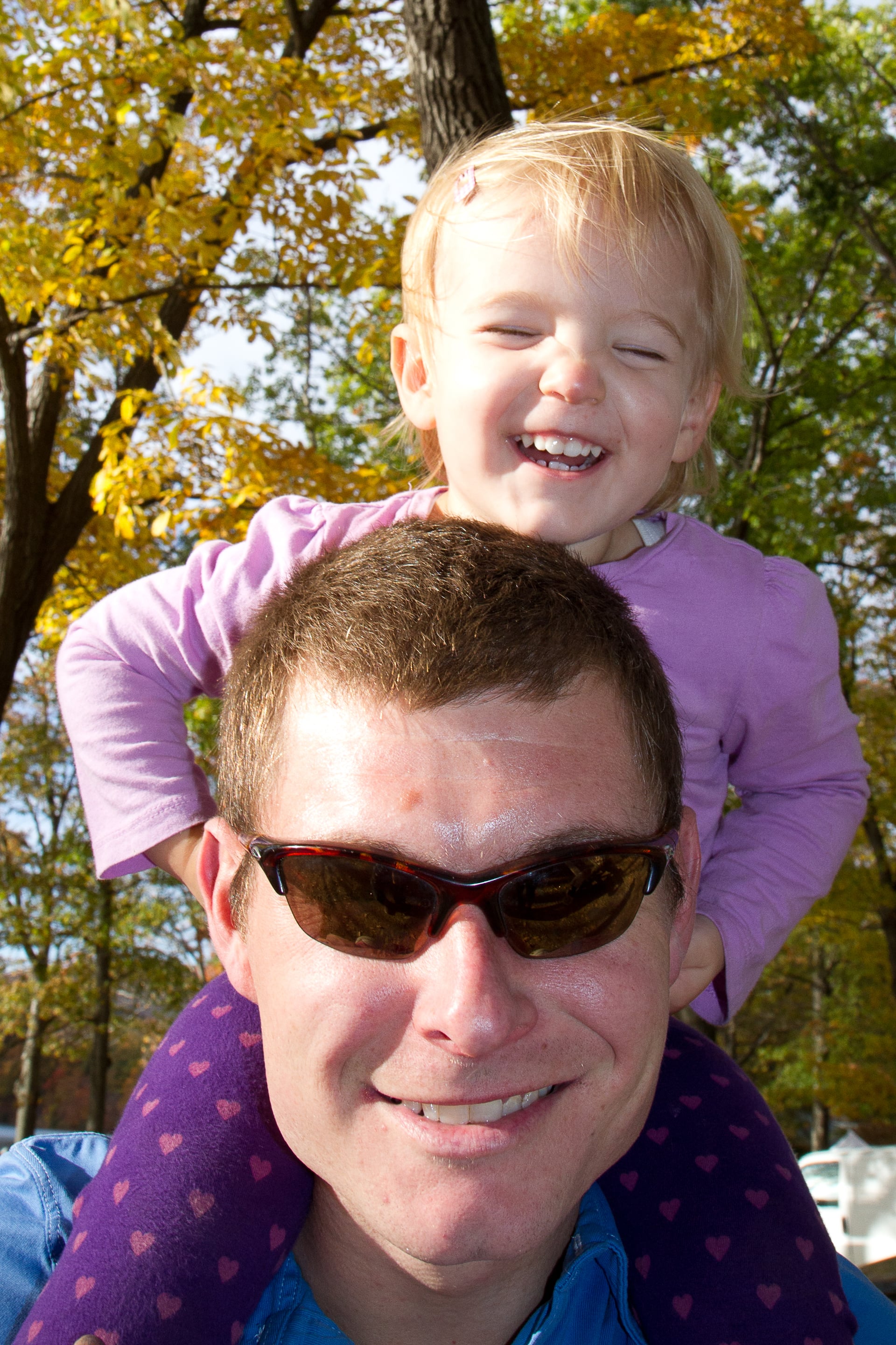 Evan with family and friends